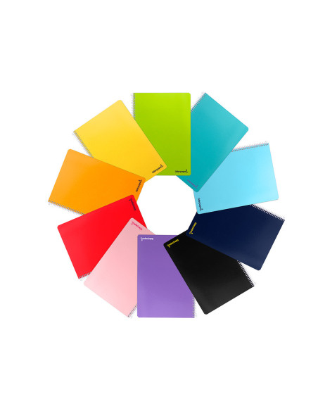 CUADERNO ESP. SMART FL. T.BLANDA 2.5MM 80H. 60GR. SURT.
