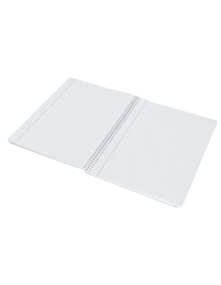 CUADERNO ESP. WONDER A4 T.PLASTICO 4MM 80H. 90GR. SURT. *33290