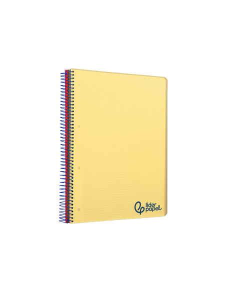 CUADERNO ESP. WONDER A4 T.PLASTICO MICRO 5MM 5B 4T. 120H 90GR. AM.