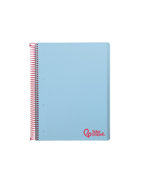 CUADERNO ESP. WONDER A4 T.PLASTICO MICRO 5MM 5B 4T. 120H 90GR. CEL.