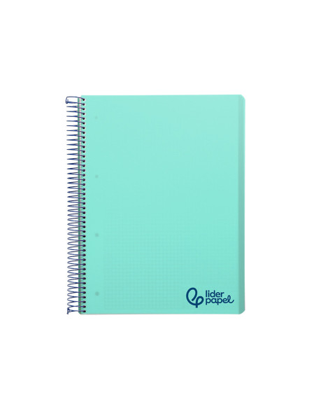 CUADERNO ESP. WONDER A4 T.PLASTICO MICRO 5MM 5B 4T. 120H 90GR. VE.