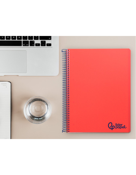 CUADERNO ESP. WONDER A4 T.PLASTICO MICRO 5MM 5B 4T. 120H 90GR. RJ.