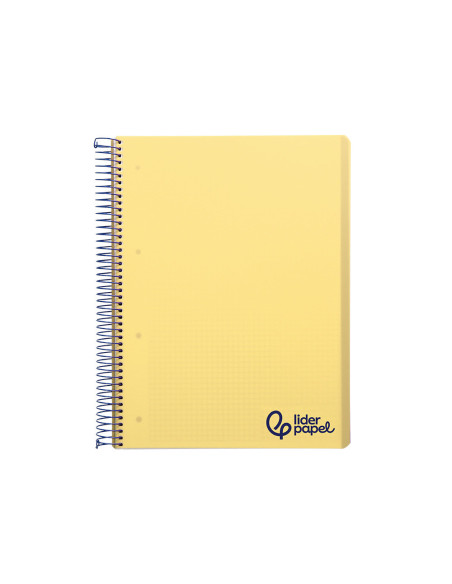 CUADERNO ESP. WONDER A5 T.PLASTICO MICRO 5MM 5B 6T. 120H 90GR. AM.