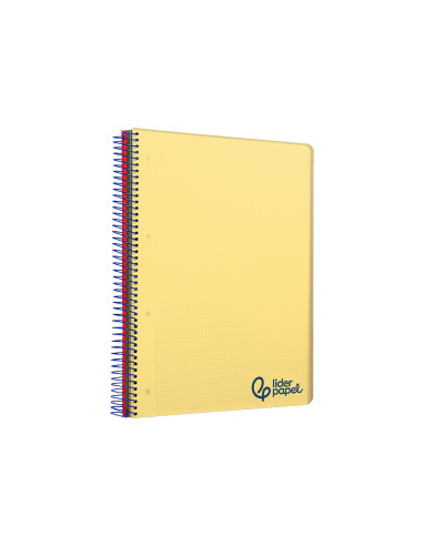 CUADERNO ESP. WONDER A5 T.PLASTICO MICRO 5MM 5B 6T. 120H 90GR. AM.