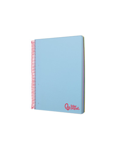CUADERNO ESP. WONDER A5 T.PLASTICO MICRO 5MM 5B 6T. 120H.90GR. AZ.