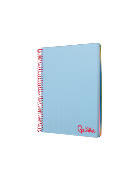 CUADERNO ESP. WONDER A5 T.PLASTICO MICRO 5MM 5B 6T. 120H.90GR. AZ.