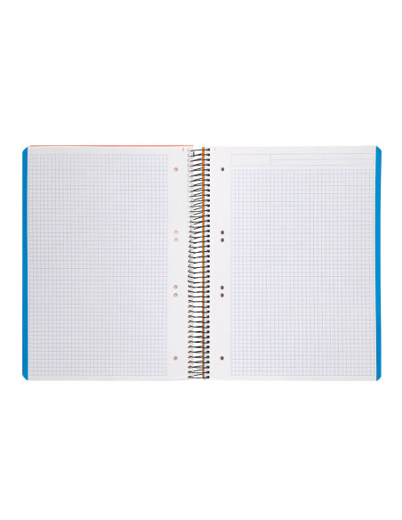 CUADERNO ESP. WONDER A5 T.PLASTICO MICRO 5MM 5B 6T. 120H 90GR. ROSA