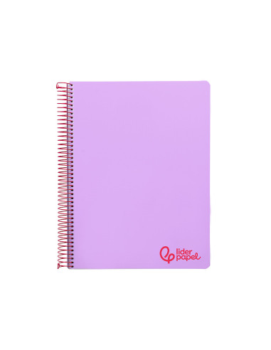 CUADERNO ESP. WONDER A5 T.PLASTICO MICRO 5MM 5B 6T. 120H 90GR. VIO