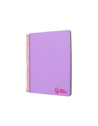 CUADERNO ESP. WONDER A5 T.PLASTICO MICRO 5MM 5B 6T. 120H 90GR. VIO