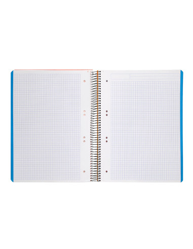 CUADERNO ESP. WONDER A5 T.PLASTICO MICRO 5MM 5B 6T. 120H 90GR. NG.