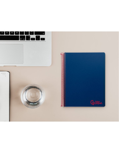 CUADERNO ESP. WONDER A5 T.PLASTICO MICRO 5MM 5B 6T. 120H 90GR. AZ.