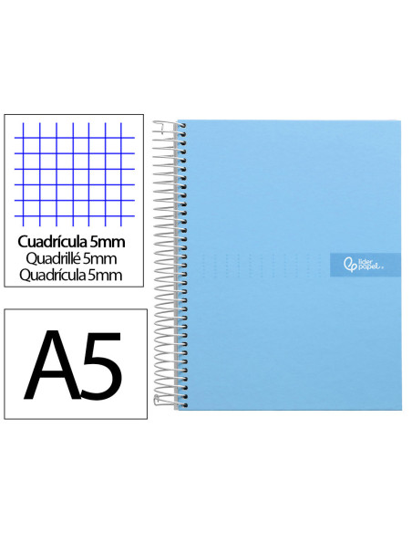 CUADERNO ESP. CRAFTY A5 T.FORRADA MICRO 5MM 5B 6T. 120H 90GR. CEL.
