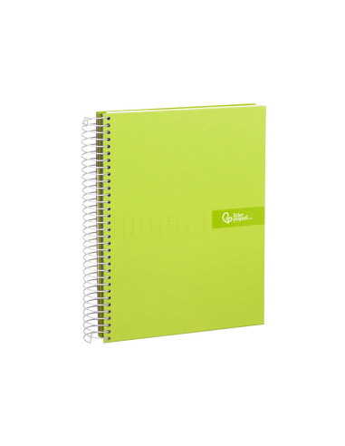 CUADERNO ESP. CRAFTY A5 T.FORRADA MICRO 5MM 5B 6T.120H.90GR.VE.*32902
