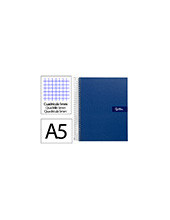 CUADERNO ESP. CRAFTY A5 T.FORRADA MICRO 5MM 5B 6T. 120H. 90GR. AZ. 2