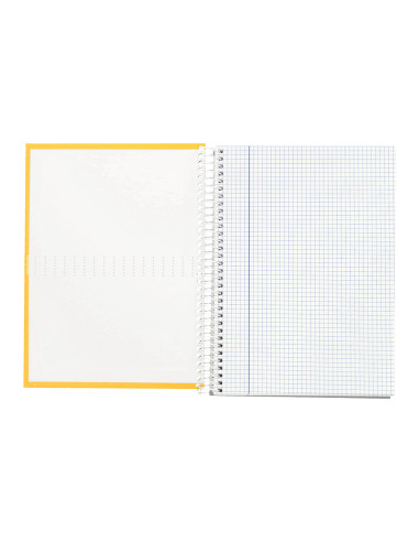 CUADERNO ESP. CRAFTY A5 T.FORRADA MICRO 5MM 5B 6T. 120H. 90GR. AM.