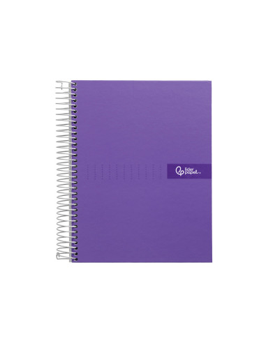 CUADERNO ESP. CRAFTY A5 T.FORRADA MICRO 5MM 5B 6T. 120H. 90GR. VIO.