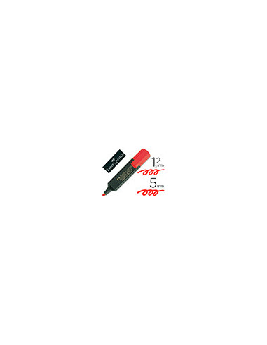 ROTULADOR FABER FLUOR 48-21 ROJO