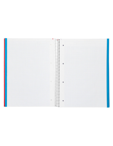 CUADERNO ESP. JOLLY A4 T.FORRADA MICRO 5MM 5B 4T.140H.75GR. COL.SURT.