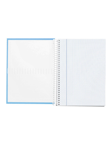 CUADERNO ESP. CRAFTY A4 T.FORRADA MICRO 120H 90GR.5MM.5B.4T.AZ.*77137