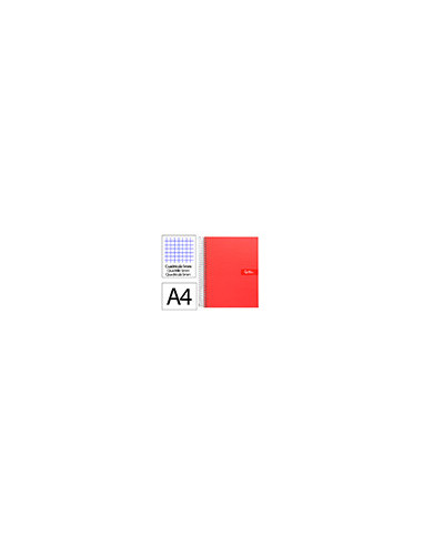 CUADERNO ESP. CRAFTY A4 T.FORRADA MICRO 120H 90GR.5MM.5B.4T.RJ.*32894