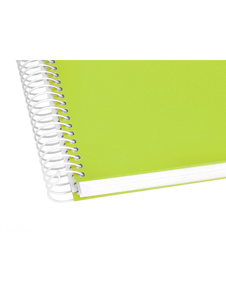 CUADERNO ESP. CRAFTY A4 T.FORRADA MICRO 120H 90GR. 5MM 5B VE.*32896