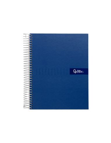 CUADERNO ESP. CRAFTY A4 T.FORRADA 5MM 5B 4T.120H.90GR. AZ .*32895