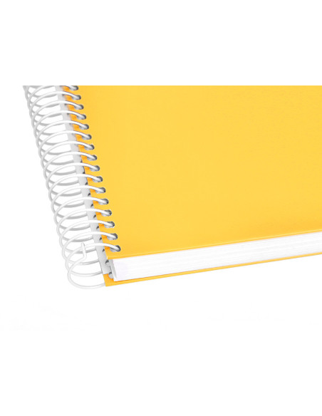 CUADERNO ESP. CRAFTY A4 T.FORRADA MICRO 120H 90GR. 5MM 5B.4T. AM.
