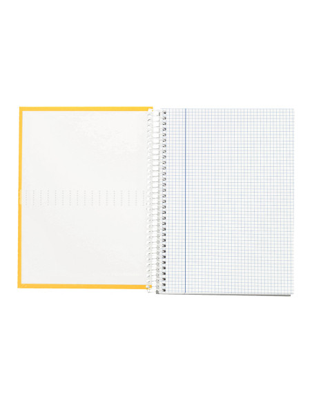 CUADERNO ESP. CRAFTY A4 T.FORRADA MICRO 120H 90GR. 5MM 5B.4T. AM.