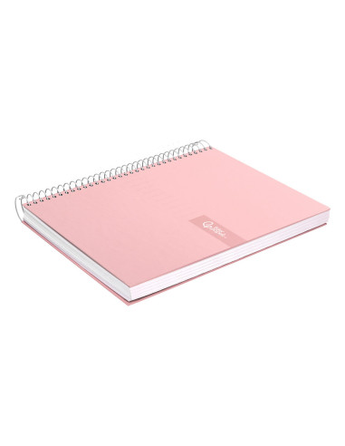 CUADERNO ESP. CRAFTY A4 T.FORRADA MICRO 120H 90GR. 5MM.5B.4T. ROSA