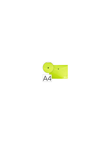 CARPETA DOSSIER BROCHE PP. A4 AM. FLUOR OPACO 50H.