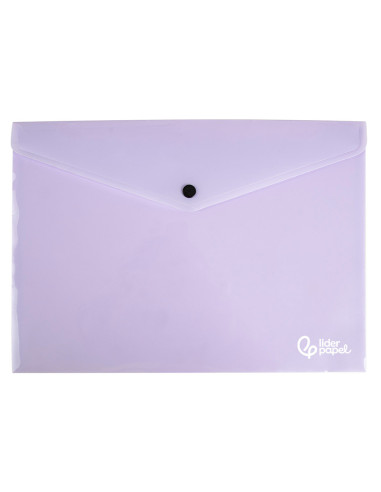 CARPETA DOSSIER BROCHE PP.A4 LAVANDA OPACO 50 H.