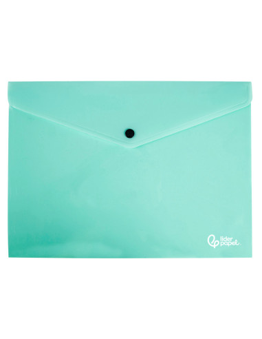 CARPETA DOSSIER BROCHE PP. A4 VE. MANZANA OPACO 50H.
