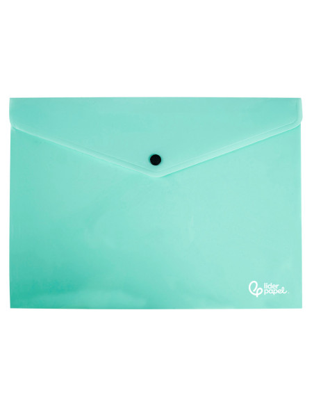 CARPETA DOSSIER BROCHE PP. A4 VE. MANZANA OPACO 50H.