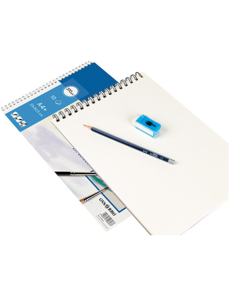 CUADERNO ESP. CANSON DIBUJO A4 ACUARELA 10H. 370GR.