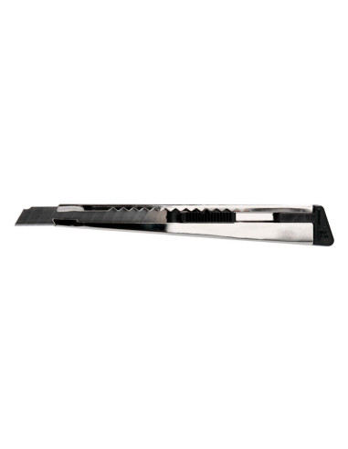 CUTTER METALICO Q-CON.C/FUNDA CUCHILLA ESTRECHA