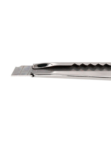 CUTTER METALICO Q-CON.C/FUNDA CUCHILLA ESTRECHA