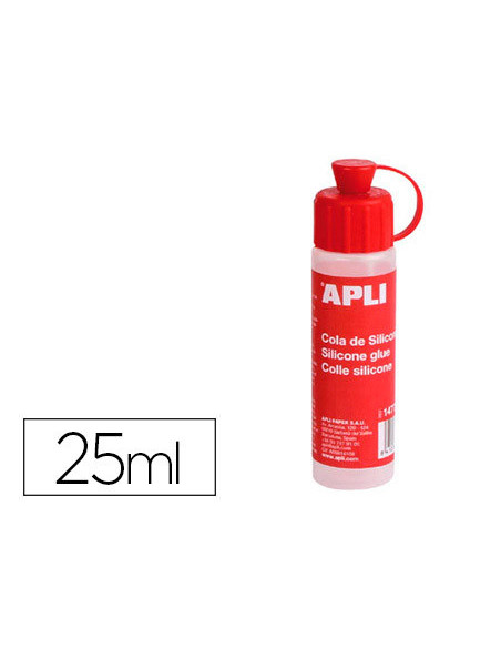 COLA SILICONA APLI LIQUIDA BOTE 25ML**14772