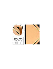 CARPETA DIBUJO CANSON TENDENCE 52X72CM KRAFT C/GOMAS 2