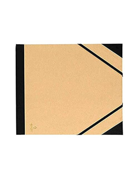 CARPETA DIBUJO CANSON TENDENCE 52X72CM KRAFT C/GOMAS