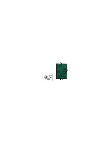 CARPETA DIBUJO CANSON CLASSIC 52X72 CM CON LAZOS MARMOL VERDE