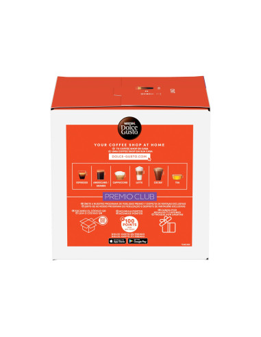 CAFE DOLCE GUSTO LUNGO CAJA MONODOSIS 16 UNIDADES