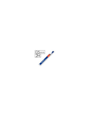 MINAS STAEDTLER MARS MICRO GRAFITO 0,5 MM 2H TUBO CON 12 UNIDADES