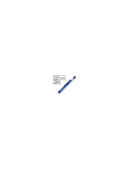 MINAS STAEDTLER MARS MICRO GRAFITO 0,7 MM 2H TUBO CON 12 UNIDADES