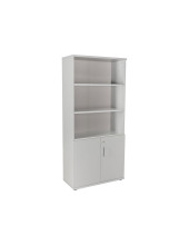 ARMARIO ROCADA TRES EST.2 PUERTAS 195X90X45 GRIS