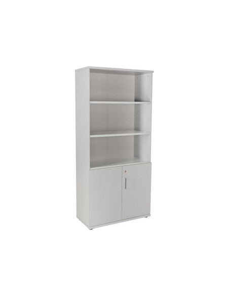 ARMARIO ROCADA TRES EST.2 PUERTAS 195X90X45 GRIS