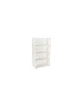 ARMARIO ROCADA 4 EST.SERIE STORE 156X90X45 CM AW04 BL./BL. 2