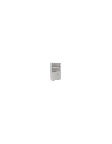 ARMARIO ROCADA 2 EST.2 PUERTAS INFERIORES 156X90X45 GRIS/HAYA