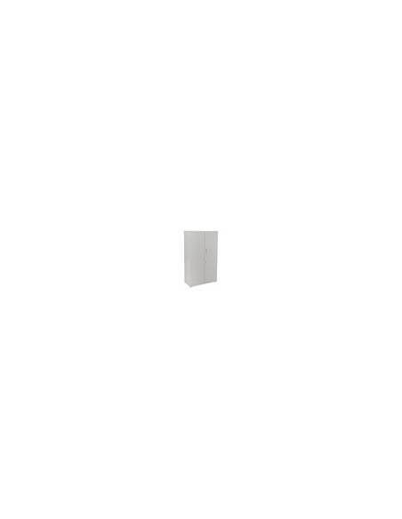 ARMARIO ROCADA 4 EST.2 PUERTAS 156X90X45 CM GRIS/GRIS