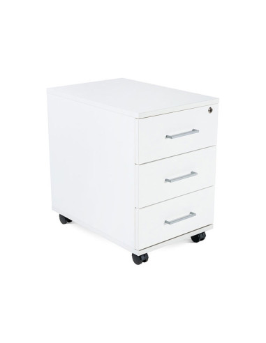 CAJONERA ROCADA TRES CAJ.SERIE STORE 58X40X59,5 CM AW04 BL./BL.