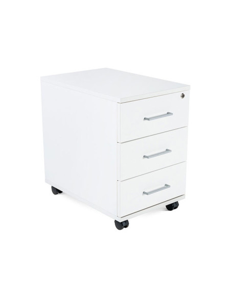 CAJONERA ROCADA TRES CAJ.SERIE STORE 58X40X59,5 CM AW04 BL./BL.